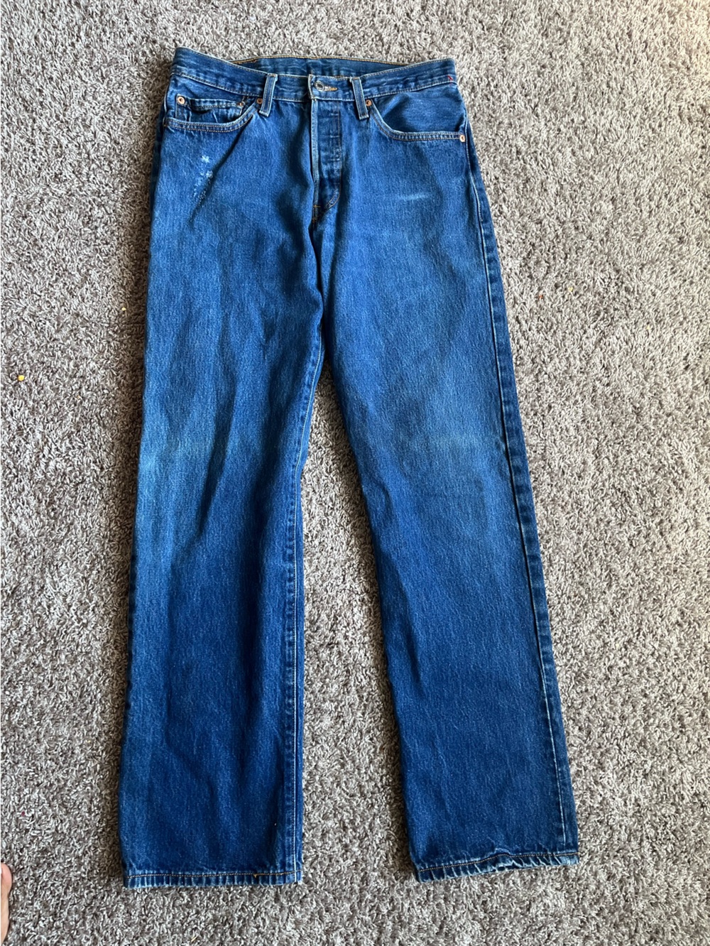 Levi's Men's Straight-Leg Denim Jeans in Blue